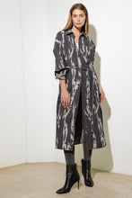 Load image into Gallery viewer, HERE &amp; NOW WOVEN DENIM MIDI SHIRT DRESS
