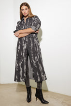 Load image into Gallery viewer, HERE &amp; NOW WOVEN DENIM MIDI SHIRT DRESS
