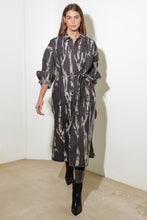 Load image into Gallery viewer, HERE &amp; NOW WOVEN DENIM MIDI SHIRT DRESS
