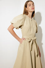Load image into Gallery viewer, WHAT DO YOU MEAN WOVEN MIDI DRESS
