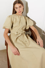 Load image into Gallery viewer, WHAT DO YOU MEAN WOVEN MIDI DRESS
