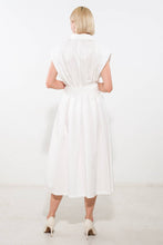 Load image into Gallery viewer, DEEPER CONNECTION WOVEN MIDI DRESS
