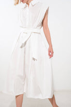 Load image into Gallery viewer, DEEPER CONNECTION WOVEN MIDI DRESS
