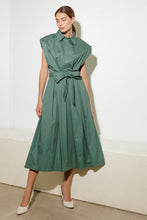 Load image into Gallery viewer, DEEPER CONNECTION WOVEN MIDI DRESS
