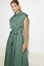 Load image into Gallery viewer, DEEPER CONNECTION WOVEN MIDI DRESS
