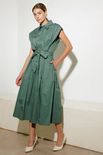 Load image into Gallery viewer, DEEPER CONNECTION WOVEN MIDI DRESS
