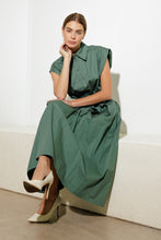 Load image into Gallery viewer, DEEPER CONNECTION WOVEN MIDI DRESS
