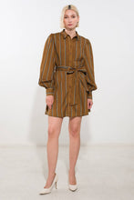Load image into Gallery viewer, GIVE IT A GO WOVEN MINI DRESS

