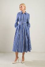 Load image into Gallery viewer, PETAL POWER MIDI SHIRT DRESS
