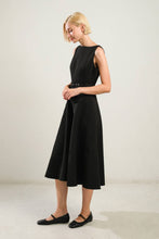 Load image into Gallery viewer, LIVING THE DREAM WOVEN MIDI DRESS
