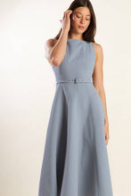 Load image into Gallery viewer, LIVING THE DREAM WOVEN MIDI DRESS
