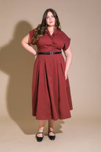 Load image into Gallery viewer, PERFECT BALANCE WOVEN MIDI DRESS

