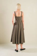 Load image into Gallery viewer, HAPPY CHANCE WOVEN MIDI DRESS
