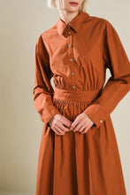 Load image into Gallery viewer, MEADOW MUSE WOVEN MIDI DRESS
