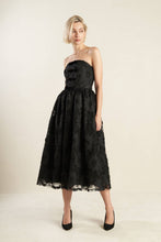 Load image into Gallery viewer, CONFIDENCE GAME LACE MIDI DRESS
