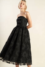 Load image into Gallery viewer, CONFIDENCE GAME LACE MIDI DRESS
