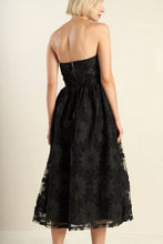 Load image into Gallery viewer, CONFIDENCE GAME LACE MIDI DRESS
