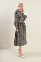 Load image into Gallery viewer, WHAT I FEEL WOVEN MIDI DRESS
