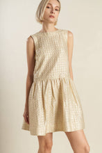 Load image into Gallery viewer, HORIZON HIDEAWAY WOVEN MINI DRESS
