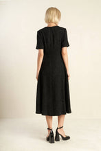 Load image into Gallery viewer, SOMETHING MORE TWEED WOVEN MIDI DRESS

