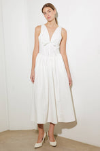 Load image into Gallery viewer, FANCIFUL ESCAPES WOVEN MIDI DRESS
