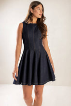 Load image into Gallery viewer, CLASSICAL BALLET DENIM MINI DRESS
