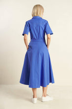Load image into Gallery viewer, SOUL ON FIRE WOVEN MIDI DRESS
