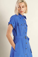 Load image into Gallery viewer, SOUL ON FIRE WOVEN MIDI DRESS
