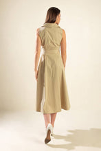 Load image into Gallery viewer, IDEAL APPROACH WOVEN MIDI DRESS
