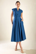 Load image into Gallery viewer, DREAMY IMPRESSION WOVEN MIDI DRESS
