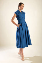 Load image into Gallery viewer, DREAMY IMPRESSION WOVEN MIDI DRESS
