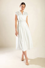 Load image into Gallery viewer, DREAMY IMPRESSION WOVEN MIDI DRESS
