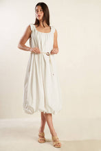 Load image into Gallery viewer, RIVERSIDE SIPS WOVEN MIDI DRESS

