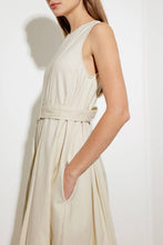 Load image into Gallery viewer, OVER THE WATERS WOVEN MIDI DRESS
