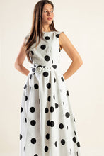 Load image into Gallery viewer, ECHOING FJORD WOVEN MIDI DRESS
