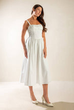Load image into Gallery viewer, EASILY LOVED WOVEN MIDI DRESS

