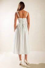 Load image into Gallery viewer, EASILY LOVED WOVEN MIDI DRESS
