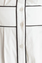 Load image into Gallery viewer, IN THE BREEZE WHITE WOVEN MIDI DRESS
