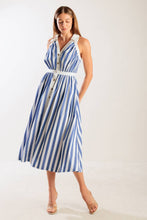 Load image into Gallery viewer, WAIT FOR IT WOVEN MIDI DRESS
