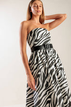 Load image into Gallery viewer, NOT SO ORDINARY WOVEN MIDI DRESS
