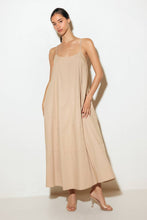 Load image into Gallery viewer, DAISY LANE WOVEN MIDI TENT DRESS

