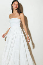 Load image into Gallery viewer, NEO BREEZE WHITE MIDI DRESS
