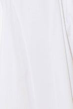 Load image into Gallery viewer, CAUGHT IN THE RAIN WHITE WOVEN MIDI DRESS
