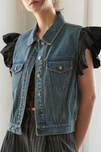 Load image into Gallery viewer, AUTHENTIC MOMENTS DENIM VEST
