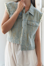 Load image into Gallery viewer, BLESSED LIFT DENIM VEST
