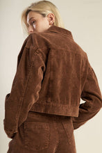 Load image into Gallery viewer, ESCAPING REALITY CORDUROY JACKET
