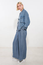 Load image into Gallery viewer, ACTIVE VIBE TENCEL DENIM JACKET
