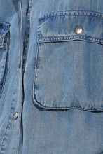 Load image into Gallery viewer, ACTIVE VIBE TENCEL DENIM JACKET
