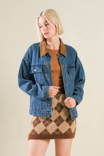 Load image into Gallery viewer, LIVIN' MY BEST LIFE DENIM JACKET
