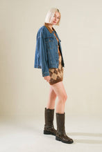 Load image into Gallery viewer, LIVIN' MY BEST LIFE DENIM JACKET
